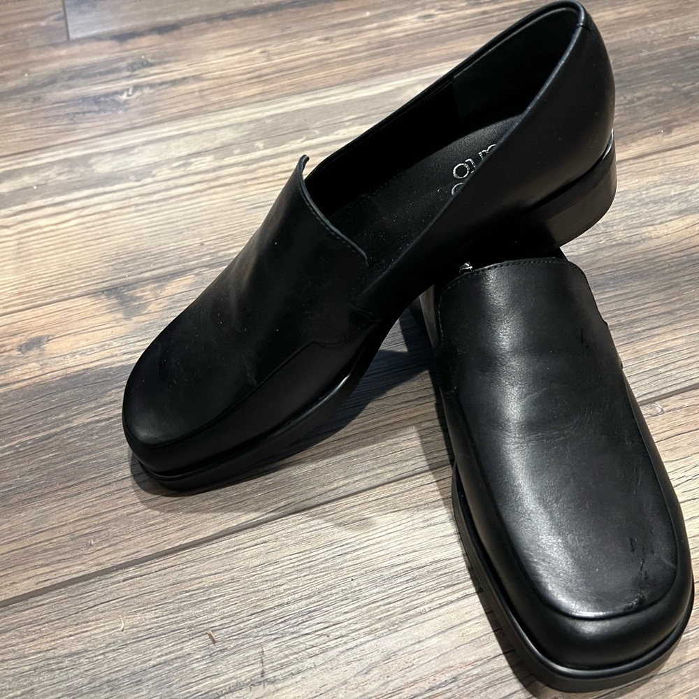 Franco Sarto Bocca Women’s Black Loafers NWOT